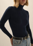 Amelia Long Sleeve Top, Navy