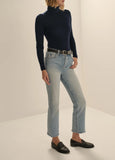 Amelia Long Sleeve Top, Navy