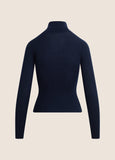 Amelia Long Sleeve Top, Navy
