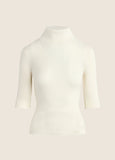The Amelia Top, Ivory