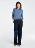 The Favorite Cashmere Crew, River Blue-Favorite Daughter