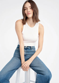 Fd The Favorite Tank, White-Favorite Daughter