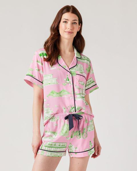 Katie Kime Short Pajamas, Hamptons-Katie Kime