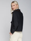 Vilagallo Bomber Jacket, Black-Vilagallo