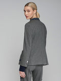 Vilagallo Grey Diplomatic Jacket, Grey-Vilagallo