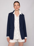 Sophia Knit Jacket, Navy-Vilagallo