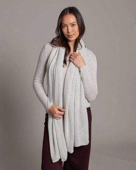 Alashan Travel Wrap, Cloud-Alashan Cashmere Company