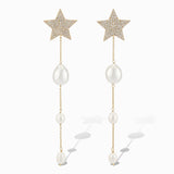 Nora's Starry Nite Statement Earring, CZ-Laura Foote