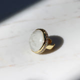 V Statement Ring, Mother of Pearl-Laura Foote