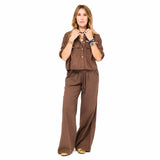 Tia Love Brigade Shirt, Caramel Earth-Kerri Rosenthal