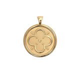 Jane Win LOVE Original Pendant Coin Necklace-Jane Win