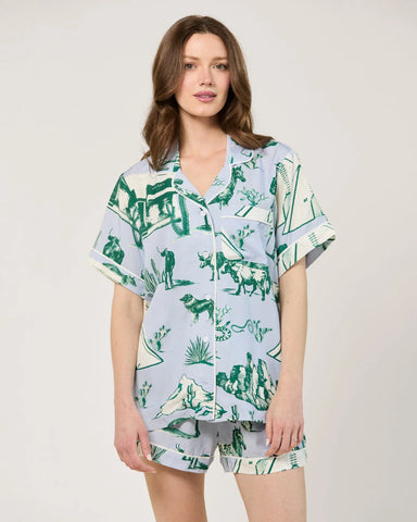 KK Short, Marfa-Blue Hunter-Katie Kime
