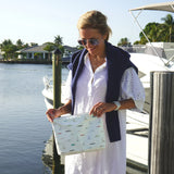 Medium Zipper Pack - “Set Sail” Myriad of Nautical Boats-Hi Love