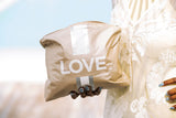 HL Medium Pack, Beige Stripe LOVE-Hi Love
