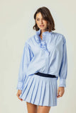Opal Shirt, Della Blue Stripe-sundays