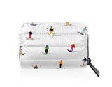 Puffer Wallet, Dancing Skiers-Hi Love