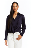 DREW Salma Top, Navy-DREW
