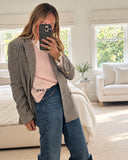 Saturday Cashmere Sweater, Hardly Pink-Kerri Rosenthal