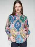 Vilagallo Donia Shirt, Floral Multi-Vilagallo