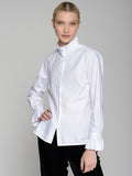 Vilagallo White Twill Shirt-Vilagallo