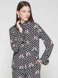 Vilagallo Nicola Shirt, Black Leopards-Vilagallo