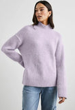 Rails Kacia Mock-Neck Sweater, Lilac-Rails