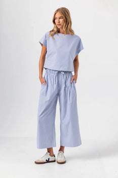 Sun Maya Pants, Navy Stripe-sundays