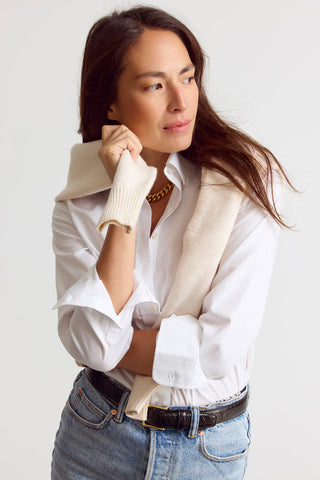THE SHIRT Essential Icon, White-The Shirt - Rochelle Behrens