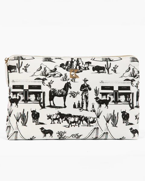 Oversized Accessory, Marfa Toile-Accessory Concierge