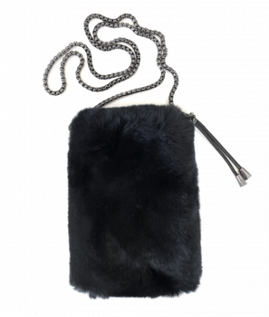 LR Rex Mobile Bag, Black-Linda Richards