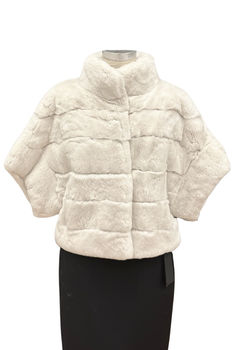 Rex Dolman Jacket, Cream-Linda Richards