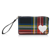 HL Wristlet, Holiday Plaid-Hi Love