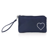 HL Wristlet, Navy Rope Heart-Hi Love