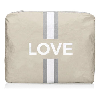 HL Medium Pack, Beige Stripe LOVE-Hi Love