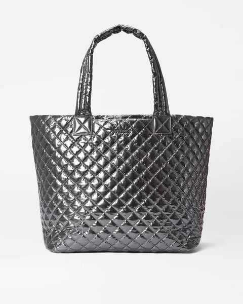 MZ Wallace Metro Tote Deluxe-Anthracite Metallic-MZ Wallace