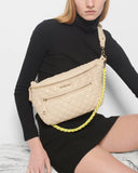 MZW Crossbody Sling Bag, Buff-MZ Wallace
