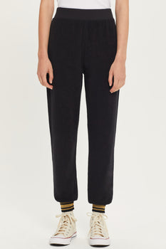 All That Glitters Sweatpant-Black-Goldie