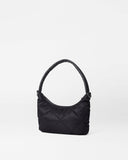 MZ Wallace Small Quilted Bowery Shoulder Bag-Black-MZ Wallace
