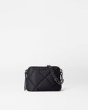 MZ Wallace Small Quilted Bowery Crossbody-Black-MZ Wallace