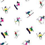 Aspen Dream Bamboo Set- Skiers-Aspen Dream