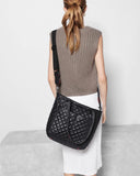 MZW Metro Quatro Tote, Black-MZ Wallace