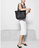 MZW Metro Quatro Tote, Black-MZ Wallace