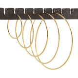 KN Featherweight Hoop 56mm, Gold-Kris Nations