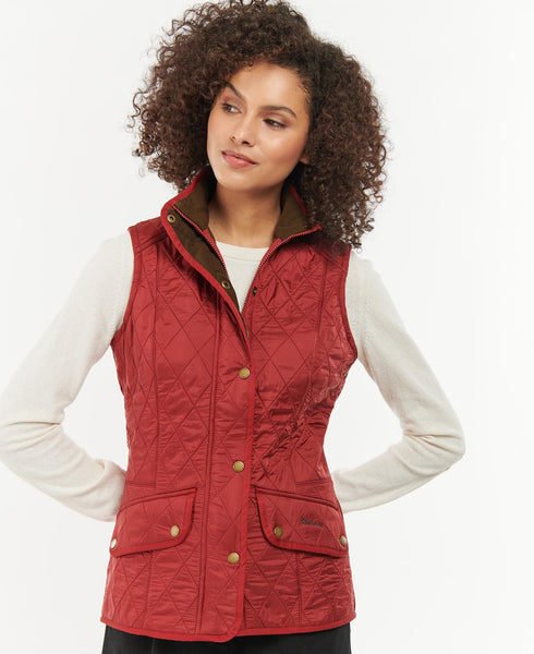 Barbour Cavalry Gilet, Red-Barbour