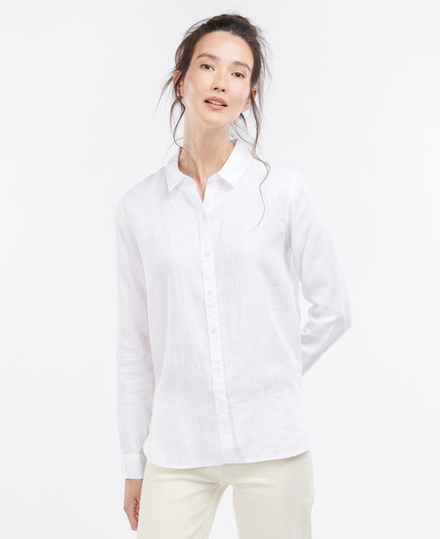 Barbour Marine Shirt, White-Barbour