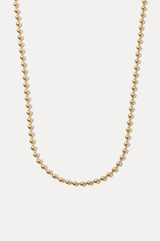 Manhattan Necklace, Gold-Miranda Frye