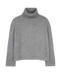 Nina Funnel Sweater - Grey-Wyse London