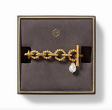 Marbella Link Bracelet, Gold-Julie Vos