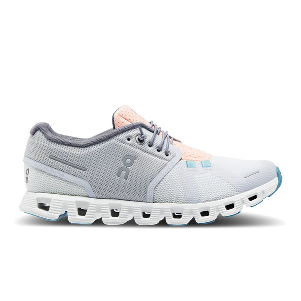 On Cloud 5 Push, Glacier / Undyed-White-On Shoes